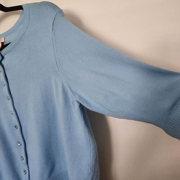 Rocket 898 by RGL Vintage Jeweled Button Front Sweater - Picture 5 of 5